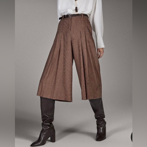 Massimo Dutti Pants - Massimo Dutti wool culottes
